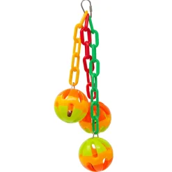 Keddoc Vogelspeelgoed Breezy Balls - Vogelspeelgoed - 30x15x7 cm Multi-Color