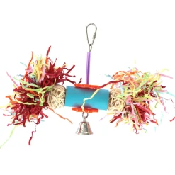 Keddoc Vogelspeelgoed Chummy Cracker - Vogelspeelgoed - 22x18x10 cm Multi-Color