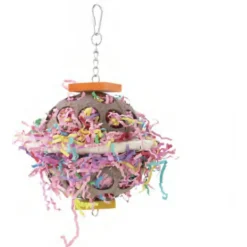 Keddoc Vogelspeelgoed Coconut Paper - Vogelspeelgoed - 16x16x25 cm Multi-Color