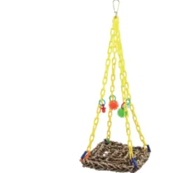 Keddoc Vogelspeelgoed Hammock - Vogelspeelgoed - 23x18x5 cm Multi-Color