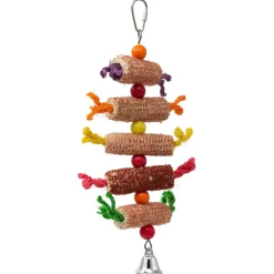 Keddoc Vogelspeelgoed Popping Corn - Vogelspeelgoed - 30x17x3 cm Multi-Color