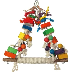 Keddoc Vogelspeelgoed Power Swing - Vogelspeelgoed - 55x10x50 cm Multi-Color