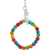 Keddoc Vogelspeelgoed Ring Of Beads - Vogelspeelgoed - 30x15x2 cm Multi-Color