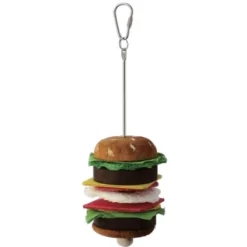 Keddoc Vogelspeelgoed Tasty Burger - Vogelspeelgoed - 22x6x6 cm Multi-Color