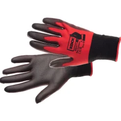 Kixx Tuinhandschoen Connect - Touch Rood&Zwart - Handschoenen