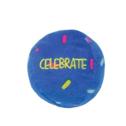 Kong Birthday Ballen - Hondenspeelgoed - Rood Blauw Medium