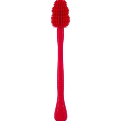 Kong Brush - Schoonmaakborstel - Hondenspeelgoed - 18 cm Rood