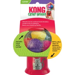 Kong Catnip Infuser - Kattenspeelgoed - Rood