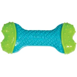 Kong Corestrength Bone Blauw&Groen - Hondenspeelgoed