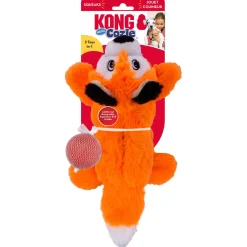Kong Cozie Pocketz Fox - Hondenspeelgoed - 32x18 cm Medium