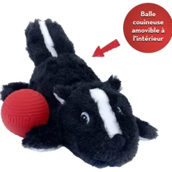 Kong Cozie Pocketz Skunk - Hondenspeelgoed - 29x14 cm Small