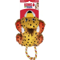 Kong Cozie Tuggz Cheetah - Hondenspeelgoed - S/M