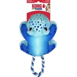 Kong Cozie Tuggz Frog - Hondenspeelgoed - S/M