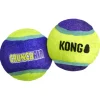 Kong Crunchair Balls - Hondenspeelgoed - Ø6.5 cm Geel Paars Medium