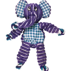 Kong Floppy Knots Elephant - Hondenspeelgoed - 36x19 cm Medium/Large