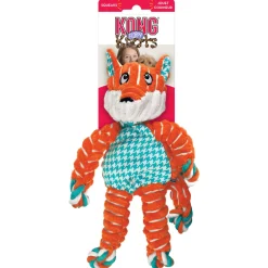 Kong Floppy Knots Fox - Hondenspeelgoed - 23x12.7 cm Small/Medium