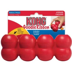 Kong Goodie Ribbon Rood - Hondenspeelgoed