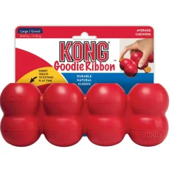 Kong Goodie Ribbon Rood - Hondenspeelgoed