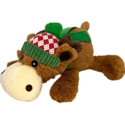 Kong Holiday Cozie Reindeer - Hondenspeelgoed - Bruin M