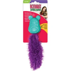 Kong Infused Bobble Mouse - Kattenspeelgoed - Assorti
