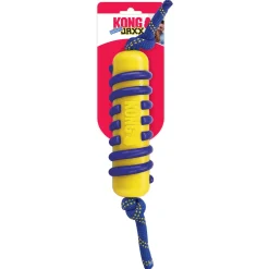 Kong Jaxx Brights Stick W/Rope - Hondenspeelgoed - 15.5x6.4 cm Large