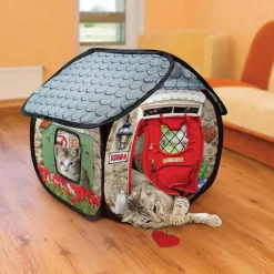 Kong Play Spaces Bungalow - Kattenspeelgoed - Multi-Color