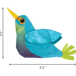 Kong Refillables Hummingbird - Kattenspeelgoed - Multi-Color Met Catnip