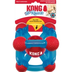 Kong Rewards Tinker - Hondenspeelgoed - Blauw Rood Large