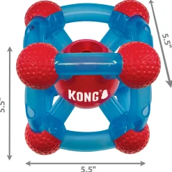 Kong Rewards Tinker - Hondenspeelgoed - Blauw Rood Large