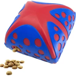 Kong Rewards Wally - Hondenspeelgoed - Ø12.5 cm Rood Blauw M/L