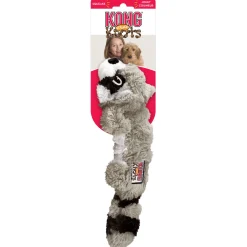 Kong Scrunch Knots Wasbeer Grijs - Hondenspeelgoed