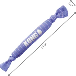 Kong Signature Crunch Rope Single Puppy - Hondenspeelgoed - 40.5 cm Lichtpaars Small/Medium