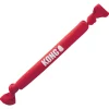 Kong Signature Crunch Rope Single - Hondenspeelgoed - 40 cm Rood Small