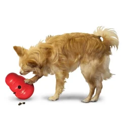 Kong Snack Dispenser Wobbler M Rood - Hondenspeelgoed