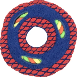 Kong Sneakerz Sport Disc W/Rope - Hondenspeelgoed - Ø22.5 cm Medium