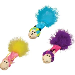 Kong Speeltje Cat Pillows Critter - Kattenspeelgoed - 19x8x3 cm Assorti