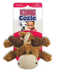 Kong Speeltje Pluche Cozie Naturals - Hondenspeelgoed - 23 cm Naturel
