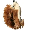 Kong Speeltje Pluche Egel - Kattenspeelgoed - 10 cm Bruin