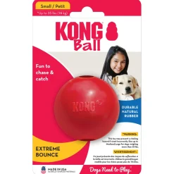 Kong Speeltje Rubber Bal Rood - Hondenspeelgoed