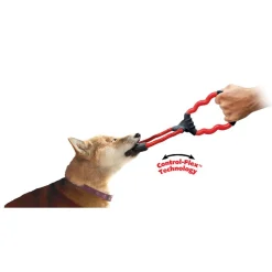 Kong Speeltje Tug Met Control Flex - Hondenspeelgoed - 33 cm Rood