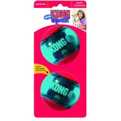 Kong Squeezz Action Rood - Hondenspeelgoed