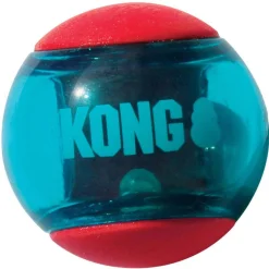 Kong Squeezz Action Rood - Hondenspeelgoed
