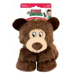 Kong Stretchezz Legz Bear - Hondenspeelgoed - Bruin Large