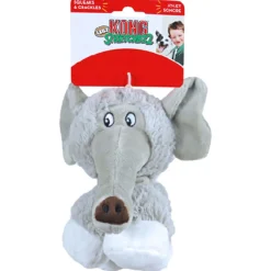Kong Stretchezz Legz Elephant - Hondenspeelgoed - Grijs Small