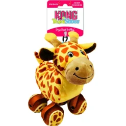 Kong Tennishoes Giraffe - Hondenspeelgoed - 15x12.5x7 cm Assorti S