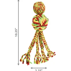 Kong Wubba Weaves Rope Assorti - Hondenspeelgoed