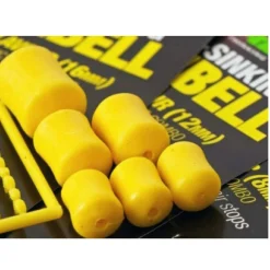 Korda Slow Sinking Dumbell - Aas - 16 mm 5 stuks I.B. Yellow