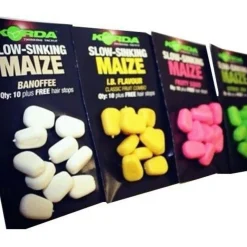 Korda Slow Sinking Maize - Aas - 10 stuks Banoffee White