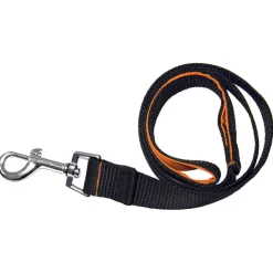 Kurgo Auto Zip Line - Hondenautoaccessoire - Zwart Oranje