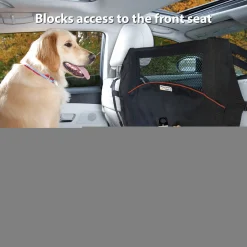 Kurgo Backseat Barrier - Hondenautoaccessoire - Zwart